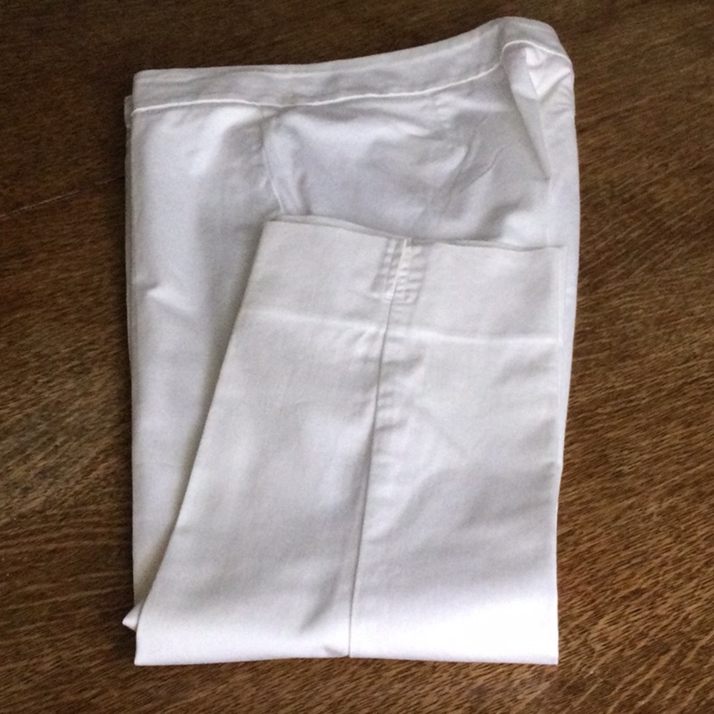 Lily Pulitzer white cotton Capri’s